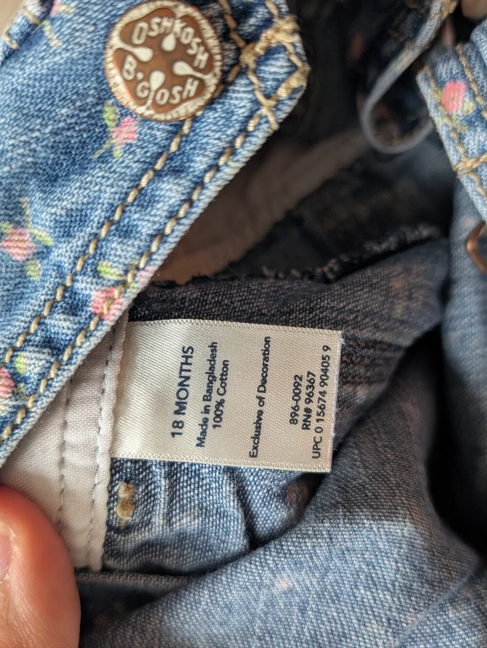 Vintage - Oshkosh Overalls - 18mo